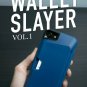 For iPhone 7/8 Wallet Case Slayer Vol. 1 Slim  ProtectiveGrip Blues on Green