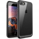 For iPhone 7 Case iPhone 8 Case Premium Hybrid Protective Slim Clear Black