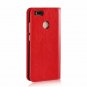 For XiaoMi A1 5X Case Genuine Leather Shockproof Heavy Duty Protective Red