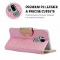 LG G7/LG G7 ThinQ Wallet Flip Case Folio Folding Credit Card Holders Glitterpink