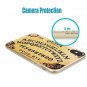 For iPhone X/Xs Case Ultra Thin Slim Flexible Soft TPU Clear Yellow Ouija Board
