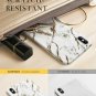 For iPhone Xs MAX Case Slim Thin Glossy Soft TPU Rubber Gel Silicone White/Gold