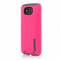 For Motorola Droid Turbo Case Hard Shell Dual Layer Polycarbonate Pink/Gray