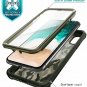 For iPhone X/Xs Case FullBody Rugged  Bumper Builtin Screen Protector Desert