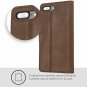 iPhone 8 Plus Snakehive Genuine Leather Wallet with Viewing Stand Card Chestnut