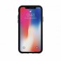 For iPhone XR case adidas Originals a leatherlike inlay 3 suede White/Black