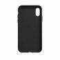 For iPhone XR case adidas Originals a leatherlike inlay 3 suede White/Black