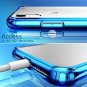 for iPhone XR Case Clear Anti-Scratch Shock Absorption Cover Blue