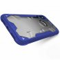 iPhone X Case Military Grade Drop Proton Tested with Tempered Glass Blue Clear