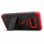 For Samsung Galaxy S8 Plus Case Military Grade Drop Tested, Holster Belt RED