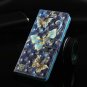 For Galaxy S10 Plus Case Wallet 3D Style Stand PU Leather Folio Blue Butterfly