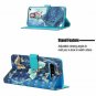 For Galaxy S10 Plus Case Wallet 3D Style Stand PU Leather Folio Blue Butterfly