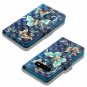 For Galaxy S10 Plus Case Wallet 3D Style Stand PU Leather Folio Blue Butterfly