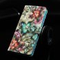 For Galaxy S10 Plus Case Wallet 3D Style Stand PU Leather Folio Kaleidoscope