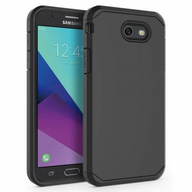 For Samsung Galaxy J7 2017 Case Shockproof Defender Polycarbonate Black