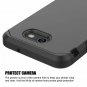 For Samsung Galaxy J7 2017 Case Shockproof Defender Polycarbonate Black