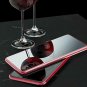 For iPhone X/Xs Case Anti-Scratch 9H Tempered Glass Soft TPU Shockproof Pink