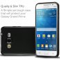 For Samsung Galaxy Grand Prime Case Smooth Durable Flexible SlimFit Cover Black