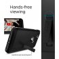 For iPhone 8 Case iPhone 7 Case Kickstand Heavy Duty Protection Cushion Black