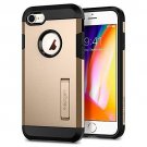 For iPhone 8 Case iPhone 7 Case Kickstand Heavy Duty Protection Champagne Gold