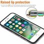 For iPhone 7/8 Plus Case Bumper Matte TPU Soft Rubber Silicone Black Marble