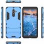 For Nokia 7 Plus Case Dual Layer Armor Hard Slim Hybrid Kickstand Phone Blue