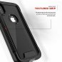 For iPhone Xs Max case Military Grade DropTested Tempered Glass Black  Smoke