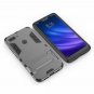 For Xiaomi Mi 8 Lite Case Dual Layer Rugged Hybrid Hard Screen Protector Gray