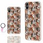 For iPhone X/Xs Case Ultra Slim Flexible Soft TPU Clear Cartoon Animal