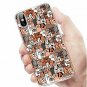 For iPhone X/Xs Case Ultra Slim Flexible Soft TPU Clear Cartoon Animal