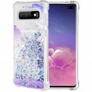 For Samsung Galaxy S10 Plus Case Glitter Liquid Luxury Fashion Soft TPU Lace