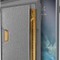 For iPhone 7/8 Wallet Case Q Card Protectiv Kickstand Grip Cover Gunmetal Gray