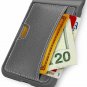 For iPhone 7/8 Wallet Case Q Card Protectiv Kickstand Grip Cover Gunmetal Gray