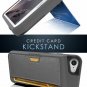 For iPhone 7/8 Wallet Case Q Card Protectiv Kickstand Grip Cover Gunmetal Gray