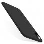 For iPhone Xs Max Case Liquid Silicone Gel Rubber Shockproof Microfiber Black