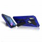For iPhone Xs Max Case Military Grade Kickstand Drop Tested Protective Blue