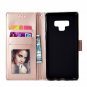 For Galaxy Note 9 Case Wallet Flip Folio Kickstand Card Slots Leather Mandala