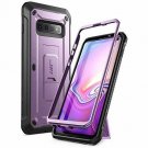 For Samsung Galaxy S10 Case Full-Body Dual Layer Rugged Holster Kickstand Purple