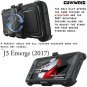 For Samsung Galaxy J7 Case Screen Protector Heavy Duty Rugged Holster Black