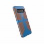 For Samsung Galaxy S10 Case Slim dual layer drop protection Blue/Pumpkin Orange
