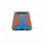 For Samsung Galaxy S10 Case Slim dual layer drop protection Blue/Pumpkin Orange