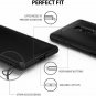 For Sony Xperia XZ2 Case Brushed Metal Design Flexible Dynamic Stroked Black