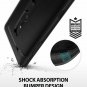 For Sony Xperia XZ2 Case Brushed Metal Design Flexible Dynamic Stroked Black