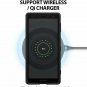 For Sony Xperia XZ2 Case Brushed Metal Design Flexible Dynamic Stroked Black