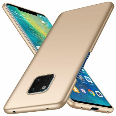 For Huawei Mate 20 Pro Case UltraThin Minimalist Slim Protective Smooth Gold