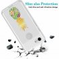 For Google Pixel 3 Case Clear Design Plastic Hard Back TPU Bumper Pineapples
