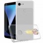 For Google Pixel 3 Case Clear Design Plastic Hard Back TPU Colorful Pineapple