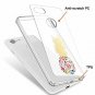 For Google Pixel 3 Case Clear Design Plastic Hard Back TPU Colorful Pineapple