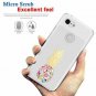 For Google Pixel 3 Case Clear Design Plastic Hard Back TPU Colorful Pineapple