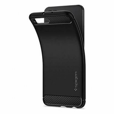 For Honor View 10/Honor V10 Case Shock Absorption Flexible TPU Carbon Black